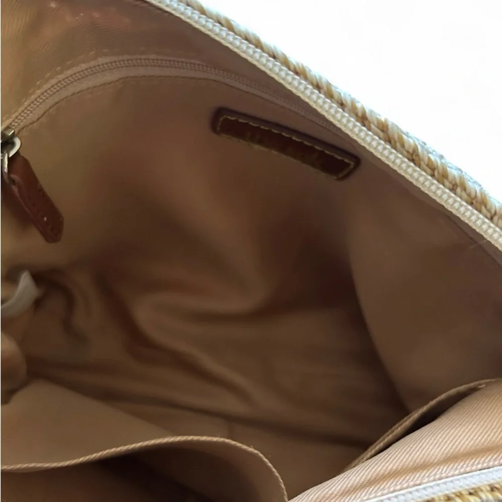 The Sak Tan and Cream Crochet Shoulder Bag - Picture 2 of 2